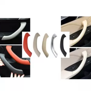 Türgriff (innen Auto) geeignet für Bmw X1 F48 15-22 Rechte äußere Vorder- und Hintertür 1 Stück Dunkelbeige-image-6313384