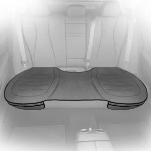 Bottom Seat Cushion Suitable for Otom With Front Pockets from Linen Fabric Smoke Grey CRLN-102 1 Piece-image-6313457