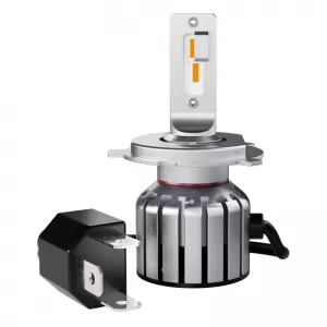Led Kit H4/R2/H19 Osram 12Volt 14/14Watt LEDriving HL Vintage 2700k 64193DWVNT-2MB 2 pcs-image-6313609