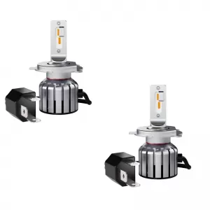 Led Kit H4/R2/H19 Osram 12Volt 14/14Watt LEDriving HL Vintage 2700k 64193DWVNT-2MB 2 pcs-image-6313614