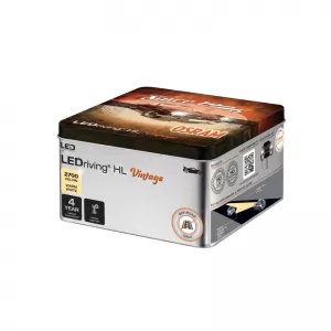 Led Kit H1 Osram 12Volt 13Watt LEDriving HL Vintage 2700k 64150DWVNT-2MB 2 pcs-image-6313621