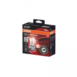 Led Kit H1 Osram 12Volt 16Watt Night Breaker 6000k 64150DWNB-2HFB 2 pcs