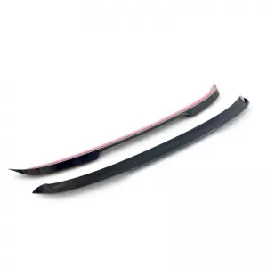 Roof Spoiler Add On suitable for VW Golf VIII (8) 20+ GTI & R-Line Bumper Glossy Black V.2 From ABS Plastic 1pc-image-6313669
