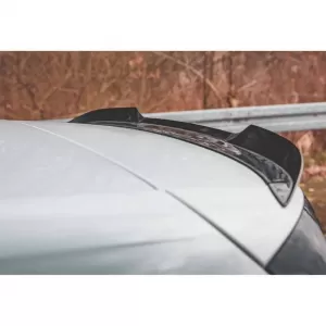 Roof Spoiler Add On suitable for VW Golf VIII (8) 20+ GTI & R-Line Bumper Glossy Black V.2 From ABS Plastic 1pc-image-6313670