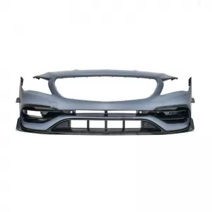 Front Bumper suitable for Mercedes-Benz A-Class W176 12-18 A Design A45 Facelift Look-image-6313791