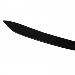 Trunk Spoiler suitable for Mercedes-Benz E-Class W213 16+ ABS Plastic Piano Black-image-6313803