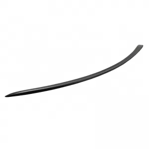 Trunk Spoiler suitable for Mercedes-Benz E-Class W213 16+ ABS Plastic Piano Black-image-6313806