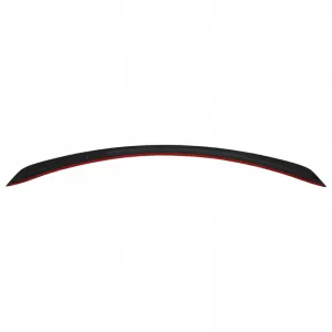 Trunk Spoiler suitable for Mercedes-Benz E-Class W213 16+ ABS Plastic Piano Black-image-6313807