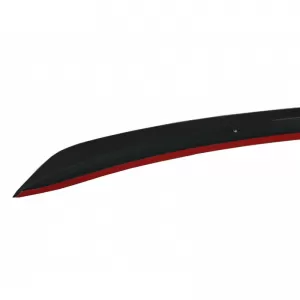Trunk Spoiler suitable for Mercedes-Benz E-Class W213 16+ ABS Plastic Piano Black-image-6313808