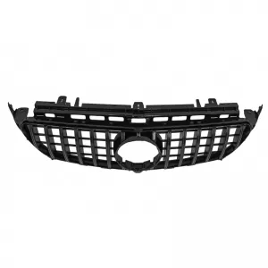 Front Grille suitable for Mercedes-Benz E-Class W213 16-19 GT A Design Panamericana Look Black 1pc-image-6313821