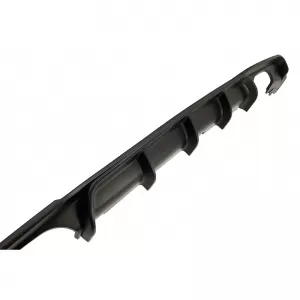 Rear Bumper Diffuser suitable for BMW 3 F30/F31 11-19 M-Packet Matte Black with 2 Left & Right Double Exhaust Outlets from ABS Plastic 1pc-image-6313842