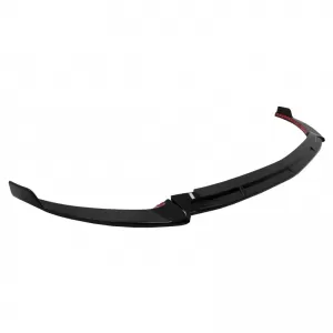 Front Spoiler suitable for Mercedes-Benz E-Class W213 S213 C238 A238 Facelift (2020-Up) A Design Line Glossy Black 3 Pieces-image-6313871