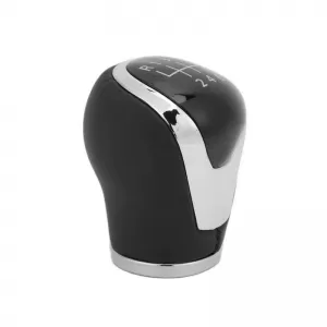 Shift Knob Black/Chrome suitable for Nissan Qashqai J11 5 with 6 Speed GK3174-image-6313933