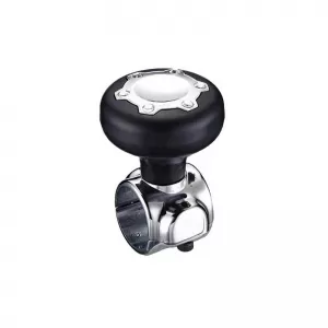 Buton Volan Universal Negru / Argintiu 20813
