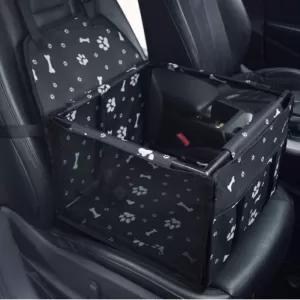 Pet Car Protective Carrier Bag Black Color Suitable for Pets 38.5 x 38.5 x 27cm 1 Piece-image-6314300