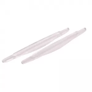 Door Guards suitable for Car+ 17cm x 1.5cm Transparent 2 Pcs-image-6314509