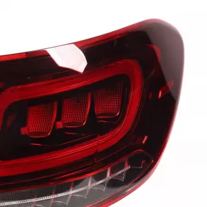 Taillights Set suitable for Mercedes-Benz GLC C253/X253 Pre-Face To Facelift Look Full Led Bar Red/Crystal Carner-image-6314656