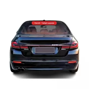 Tailights Set suitable for BMW 5 F10 / F18 11-17 G30 Look Full LED Bar With Center Light Dynamic Carner-image-6314688