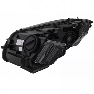 Headlights Set Suitable for Mercedes-Benz C-Class W205 14-18 LED Upgrade to Multibeam Full LED DRL Black with Motor Carrier-image-6314705