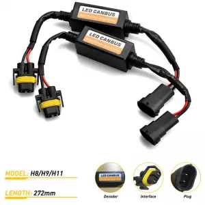 Resistors Canceller Canbus suitable for LED with H11 socket Plug & Play 12Volt 1pc-image-6314851