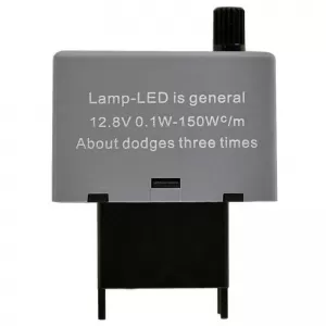Relais Blinker geeignet für LED 12 Volt einstellbar 8PKT 1 Stk.-image-6314858