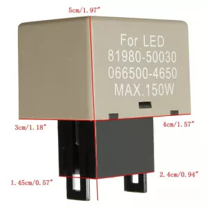 Relais Blinker geeignet für LED 12 Volt 8P 1 Stk-image-6314872