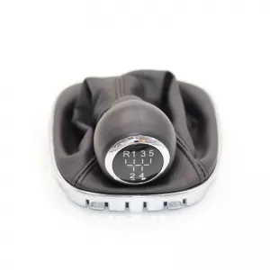 Shift Knob With Boot OEM Suitable for Opel Corsa D 06-14 With 5 Speed-image-6314995