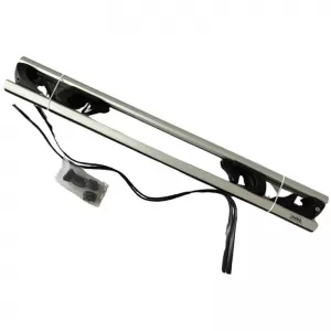 Roof Bars Aluminum Rackit RK004-1 120cm Universal Railing System Set With Fixing Kit Silver 2 Pieces