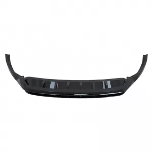 Front Spoiler suitable for Audi Q8 S-Line (2018-2023) Gloss Black 4 pcs-image-6315097