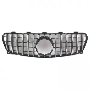 Front Grille suitable for Mercedes-Benz GLA X156 Facelift 17-21 Panamericana Look Black/Chrome 1 Pc-image-6315135