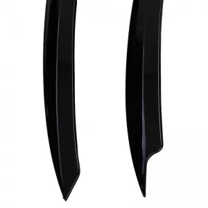 Headlight Covers Eyebrows suitable for VW Golf 7 12-21 Evil Eye Gloss Black 2 Pcs-image-6315181