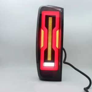 Taillights Set suitable for Isuzu D-Max 2020+ LED Bar Black-image-6315274