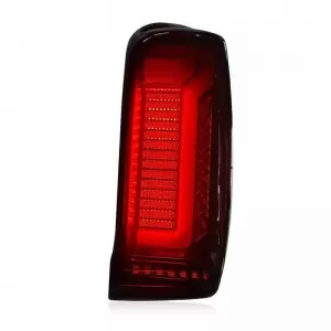 Tailights Set suitable for Mitsubishi L200 2019+ Led Bar Red Smoke-image-6315288