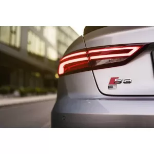 Tailights Set suitable for Audi A3 8V 2013-2019 Sedan Led Bar Red/Smoke-image-6315299