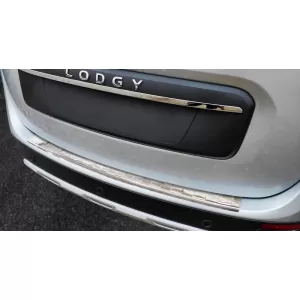 Rear Bumper Protector suitable for Dacia Lodgy 2012-2017 & 2017+ Steel-image-6315363