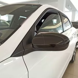Mirror Covers suitable for Hyundai I20 2014-2020 Without Indicators Glossy Black 2 Pieces-image-6315379