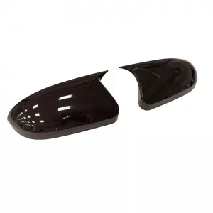 Mirror Covers suitable for Hyundai I20 2014-2020 Without Indicators Glossy Black 2 Pieces-image-6315380