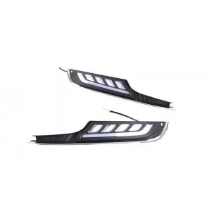 DRL-Set geeignet für VW Golf VII (7) 13-17 mit normalem Stoßfänger DRL & dynamischem Signal 2 Teile-image-6315406