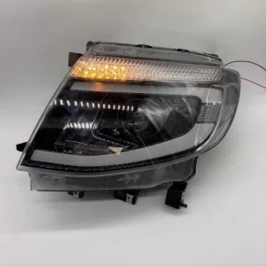 Headlights Set Suitable for Ford Ranger T6 2012-2015 DRL Dynamic Black Full LED With Motor-image-6315443