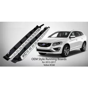image-5-Side Steps Running Boards suitable for Volvo XC60 2014-2017 2 Pcs