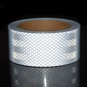 Reflektierendes Band Weiß 50mm x 5 Meter-image-6315996