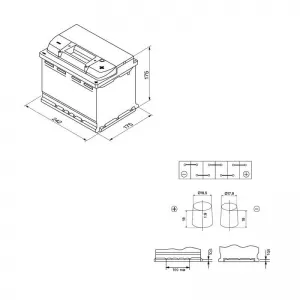 Car Battery 60Ah Right Bosch 540A (EN) S4004-image-6316044
