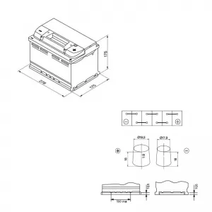 Car Battery 72Ah Right Bosch 680A (EN) S4007-image-6316055