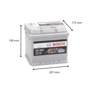 Car Battery 54Ah Right Bosch 530A (EN) S5 002-image-6316073