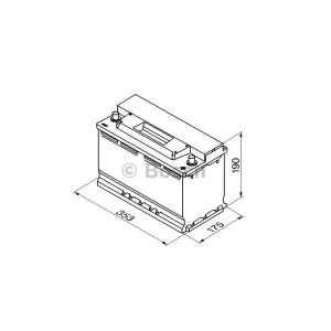 Car Battery 90Ah Right Bosch 720A (EN) S3013-image-6316086