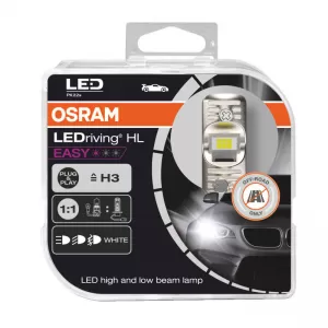 Led Kit H3 Osram LEDriving HL Easy 12Volt 8Watt 900lm 6500k 2pcs-image-6316192