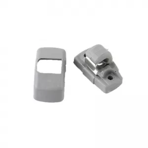 Sunvisor Clip suitable for VW Golf 3, 4, Lupo, Caddy 9K, Polo 6N 1 Piece Grey-image-6316232