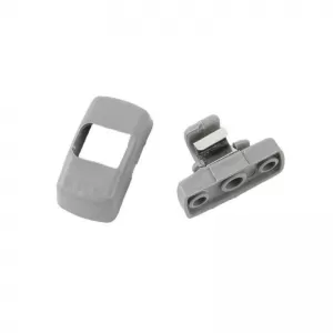 Sunvisor Clip suitable for VW Golf 3, 4, Lupo, Caddy 9K, Polo 6N 1 Piece Grey-image-6316233