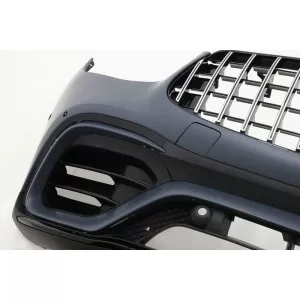 Body Kit suitable for Mercedes-Benz GLC Coupe Facelift C253 Sport Line (2020+) GLC63Amg Look with Bumpers, Grill, Exhaust Tips, Fender Flares-image-6316262