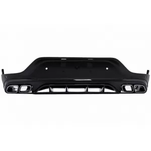 Body Kit suitable for Mercedes-Benz GLC Coupe Facelift C253 Sport Line (2020+) GLC63Amg Look with Bumpers, Grill, Exhaust Tips, Fender Flares-image-6316265